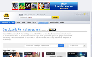 tv.web.de website preview