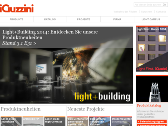 iguzzini.com website preview
