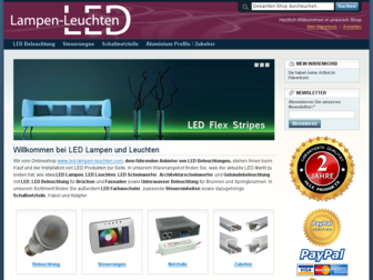 led-lampen-leuchten.com website preview