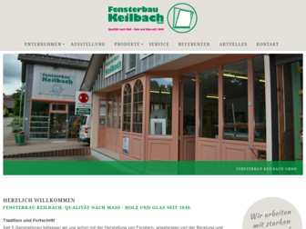 fensterbau-keilbach.de website preview