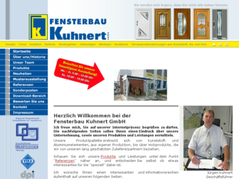 fensterbau-kuhnert.de website preview