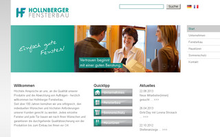 fensterbau-hollnberger.de website preview