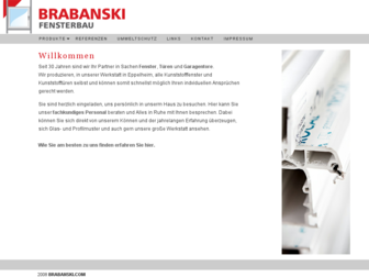 brabanski-fensterbau.de website preview
