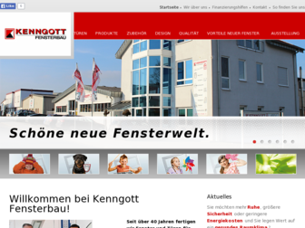 kenngott-fensterbau.de website preview