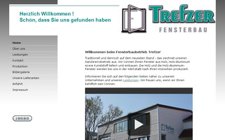 trefzer-fensterbau.de website preview