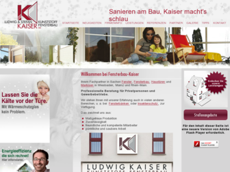 fensterbau-kaiser.de website preview
