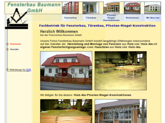 fensterbau-baumann.de website preview