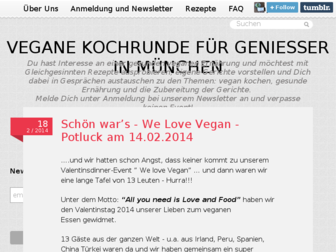 vegan-kochen.tumblr.com website preview