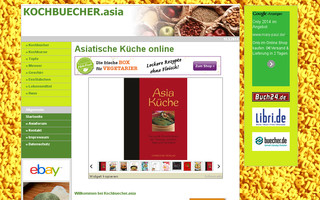 kochbuecher.asia website preview