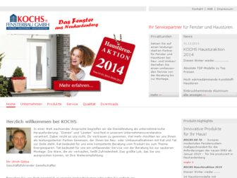 kochs-fensterbau.de website preview