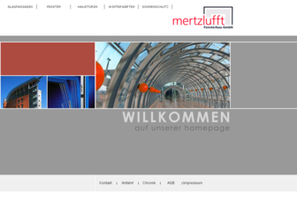 mertzlufft-fensterbau.de website preview