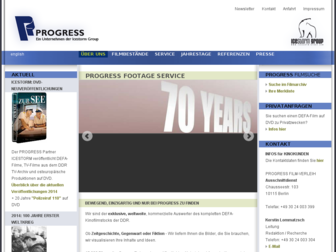 progress-film.de website preview