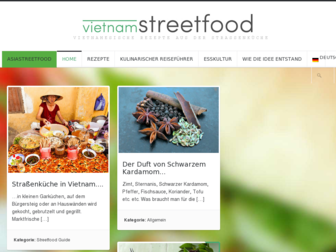 vietnam.asiastreetfood.com website preview