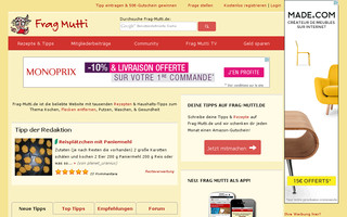 frag-mutti.de website preview