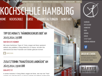 kochschule-hamburg.de website preview