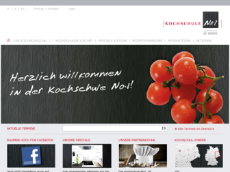 kochschule-no1.de website preview