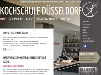 kochschule-duesseldorf.de website preview