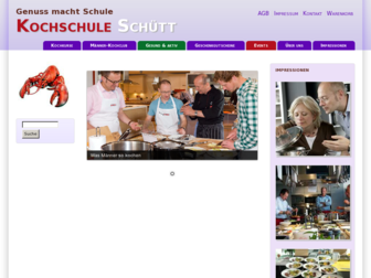 kochschule-schuett.de website preview