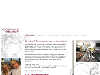 kochschule-friedrich.com website preview
