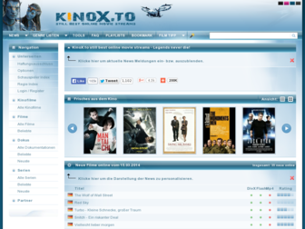 kinox.to website preview