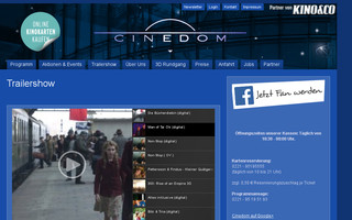 cinedom.de website preview