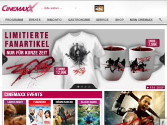 cinemaxx.de website preview