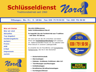 schluesseldienst-nord.com website preview