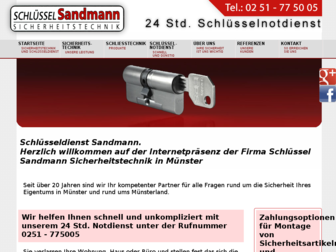 schluessel-sandmann.de website preview