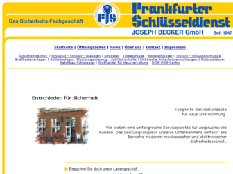 frankfurterschluesseldienst.de website preview