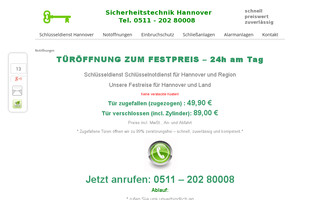 schluesseldienst-aus-hannover.de website preview