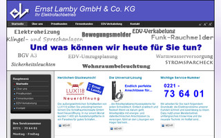 ernst-lamby.de website preview