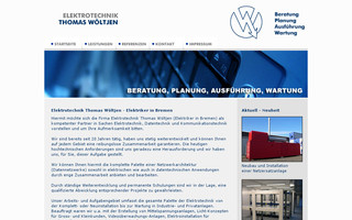 elektrotechnik-woeltjen.de website preview