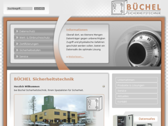 buechel-sicherheitstechnik.com website preview