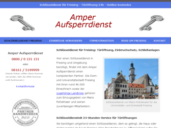 schluesseldienst-freising.de website preview