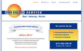 dirkehlers-service.de website preview