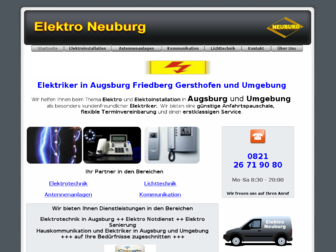 elektro-neuburg.de website preview