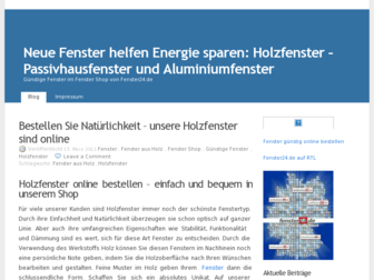 fenster24.wordpress.com website preview