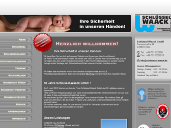 schluessel-waack.de website preview