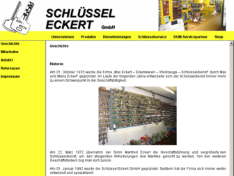 schluessel-eckert.de website preview
