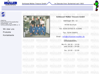 schluessel-mueller.de website preview