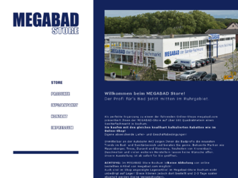 megabad-store.de website preview