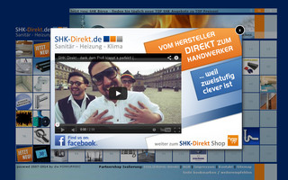 shk-direkt.de website preview