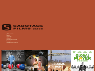 sabotage-films.de website preview