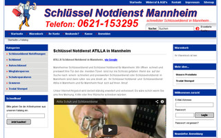schluessel-notdienst-mannheim.de website preview