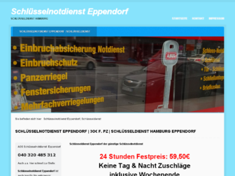 schluesselnotdienst-eppendorf.de website preview