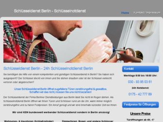 schluessel.notdienst-berlin.biz website preview