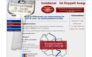 schluesselaust.de website preview