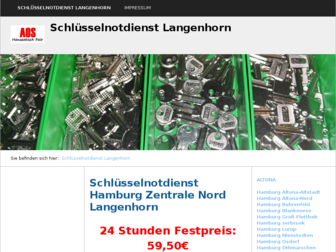 schluesselnotdienst-langenhorn.de website preview