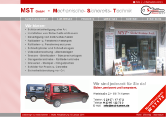 mst-kamen.de website preview