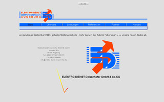 elektro-dienst-deisenhofer.de website preview